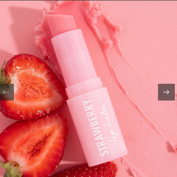 NWOB Fourth Ray Beauty / Colourpop Strawberry Lip Balm